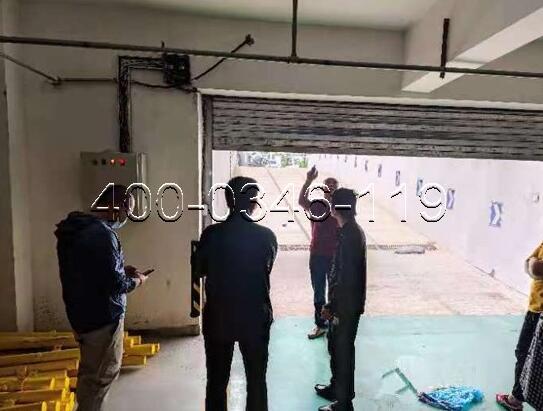 防火卷簾門安裝施工